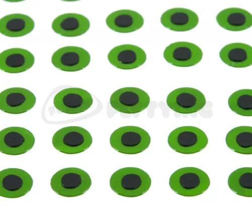 Holographic Green Tape Eyes Pack 30