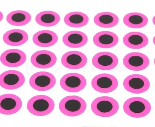 Hot Pink Tape eyes Pack 50
