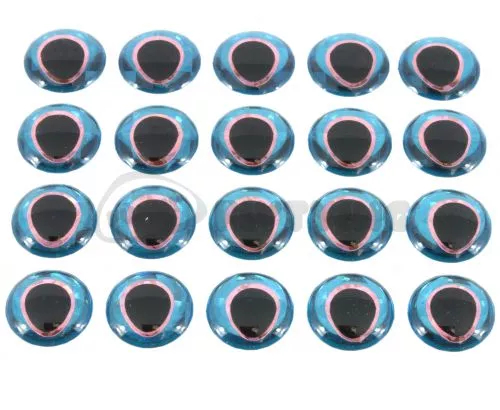 Ultra 3D Blue Pink Eyes