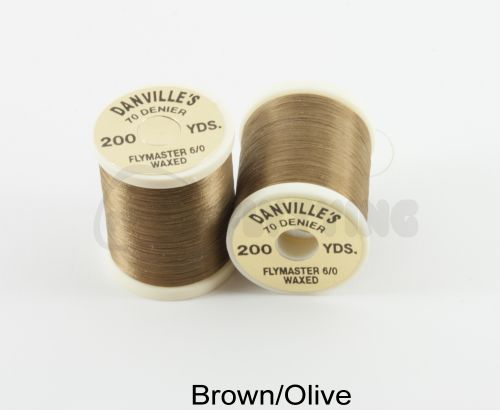 Thread Fly Tying Materials 12 Spools Danville's Flymaster 6/0 200 yds 