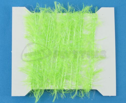 Fly Tying 10mm Baby Blue Neon Straggle Fritz 2m 