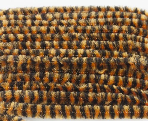 Hareline WC40 very buggy Woolly Chenille 4,5 Mtr BROWN 