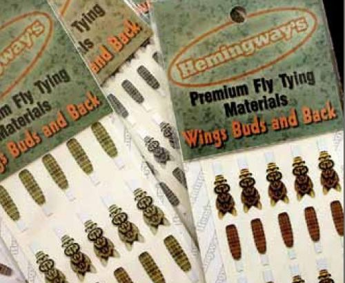 Hemingway's Mayfly Wing Buds & Back