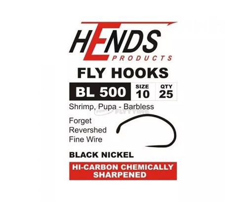 Hends BL 500 Barbless Shrimp/Buzzer Hook