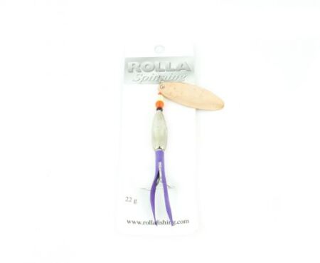 Rolla Silver Bullet Purple Tail - Treble Hook