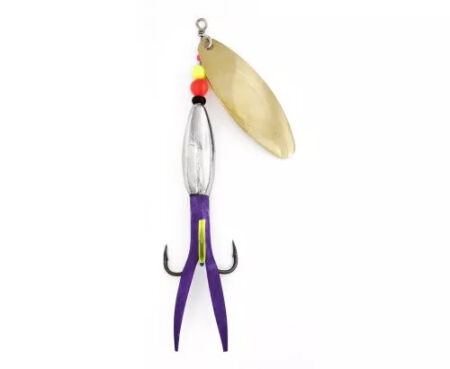 Rolla Silver Bullet Purple Tail - Treble Hook - Image 2