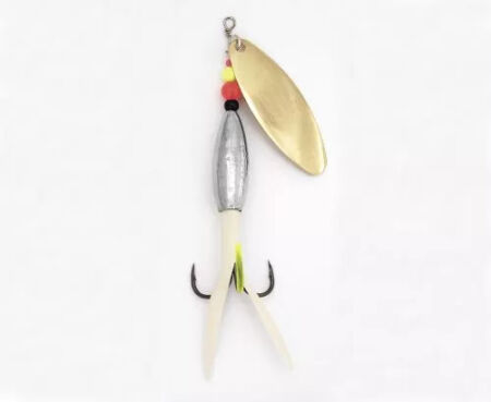 Rolla Silver Bullet White Tail - Treble Hook