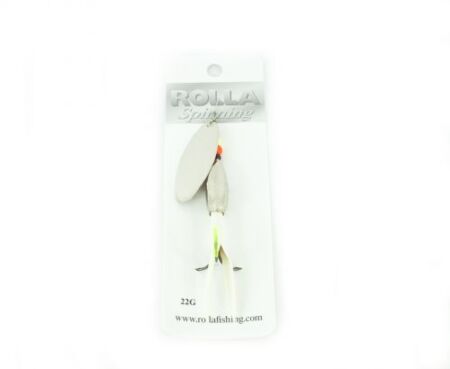 Rolla Silver Bullet White Tail - Treble Hook - Image 2