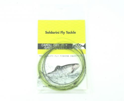 Soldarini Camou Dry Fly Specialist knotted leader