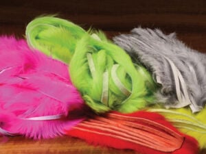 Hareline Cross Cut Zonker Whole Hide – Bright Purple - Funky Fly Tying