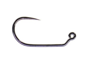 Fulling Mill Jig Force Black Nickel Fly Tying Hook (5045) - Funky Fly Tying
