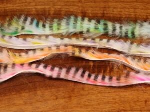 Hareline Black Barred Groovy Bunny - Funky Fly Tying