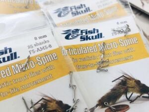 Fish-Skull Chocklett’s Articulated Micro Spine - Funky Fly Tying
