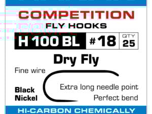 Hanak 100 BL Dry Fly Hook - Funky Fly Tying
