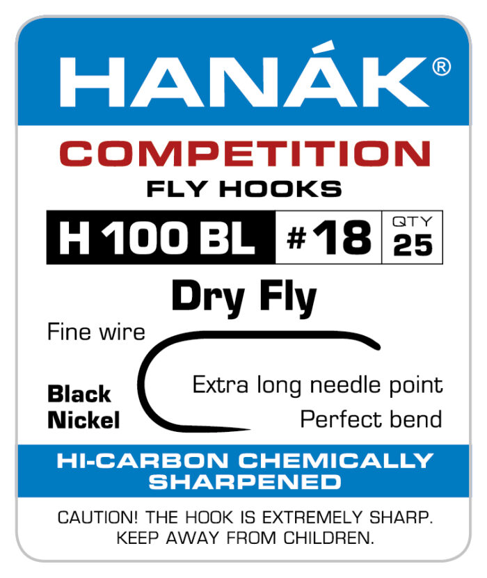 Hanak 100 BL Dry Fly Hook