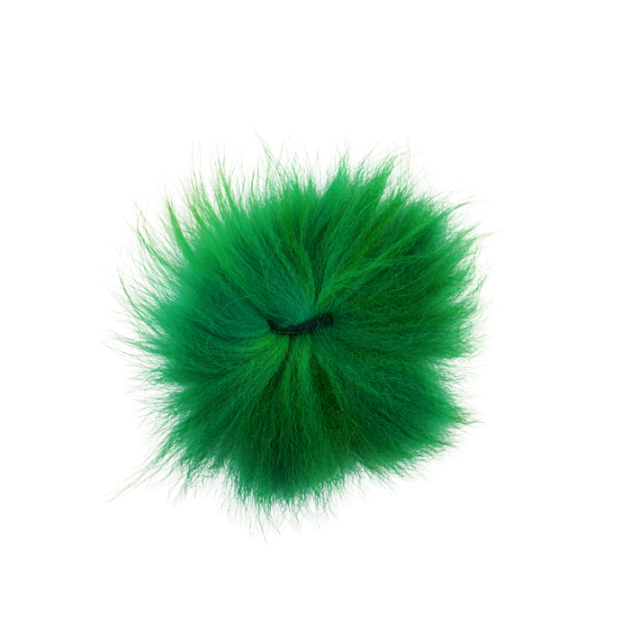 Funky Artic Fox Tail Highland Green
