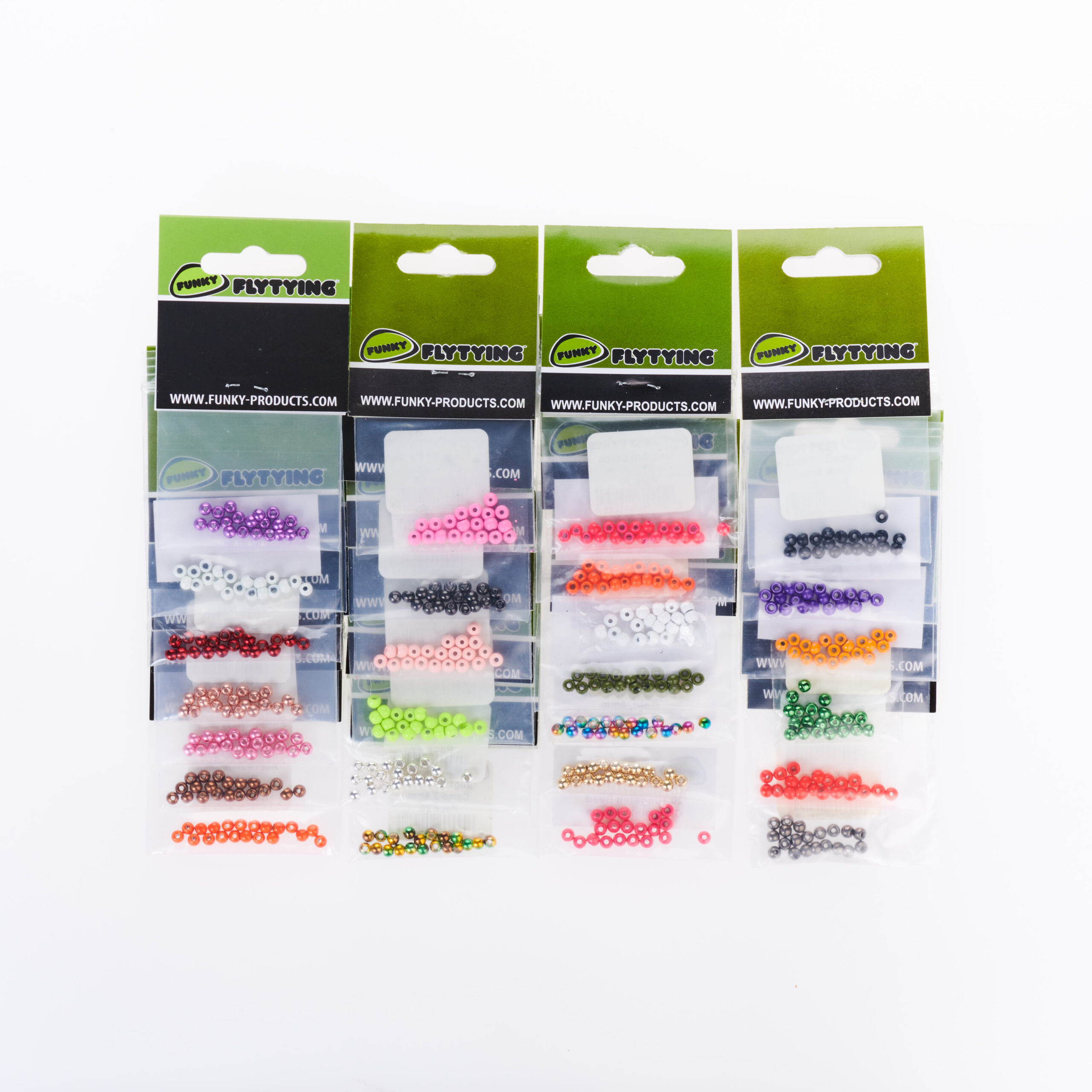 Funky Countersunk Tungsten Beads - Funky Fly Tying