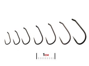 Fulling Mill Tactical Shorty Non Reflective Black BL Fly Tying Hook (5150) - Funky Fly Tying