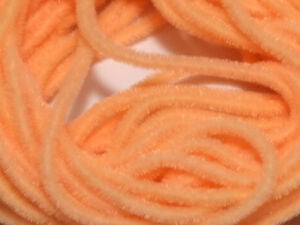 Hareline Micro Ultra Chenille – Shrimp Pink #343 - Funky Fly Tying