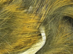 Hareline Micro Rabbit Strip – 11) Black - Funky Fly Tying