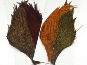 Hareline Tyers 4 Colour Dyed Grizzly Trout  Streamer Starter Cape Set - Funky Fly Tying