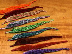 UV2 Mangum’s Variegated Mini Tail - Funky Fly Tying
